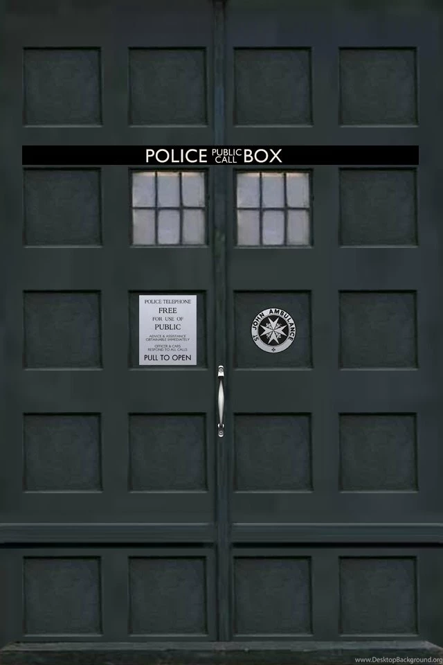 iPhone Retina Tardis Wallpapers