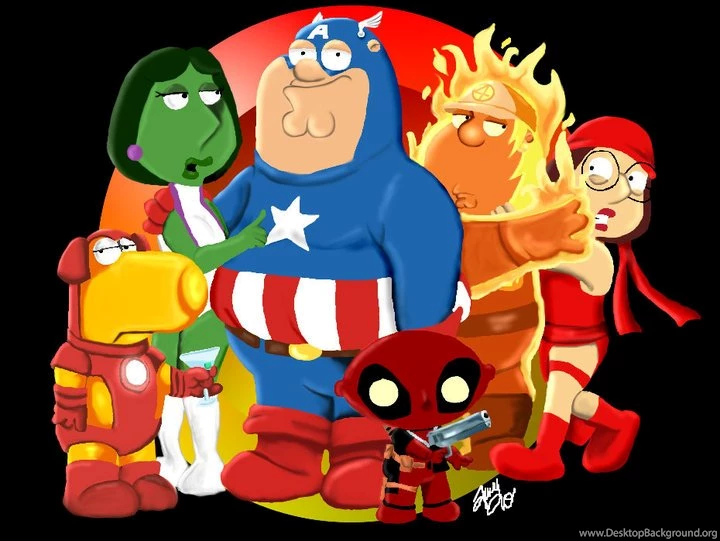 Marvel Family Guy By Amydrewthat On DeviantArt