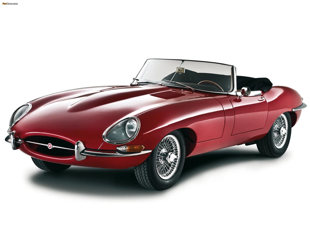 Red Jaguar E Type Wallpapers
