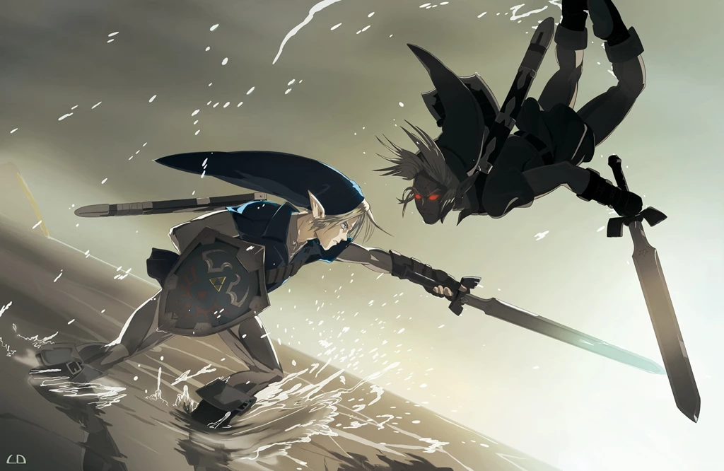 Link Vs. Dark Link : Wallpapers