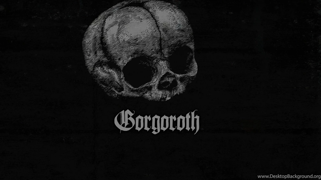 Download Wallpapers 3840x2160 Gorgoroth, Skull, Letters, Backgrounds ...