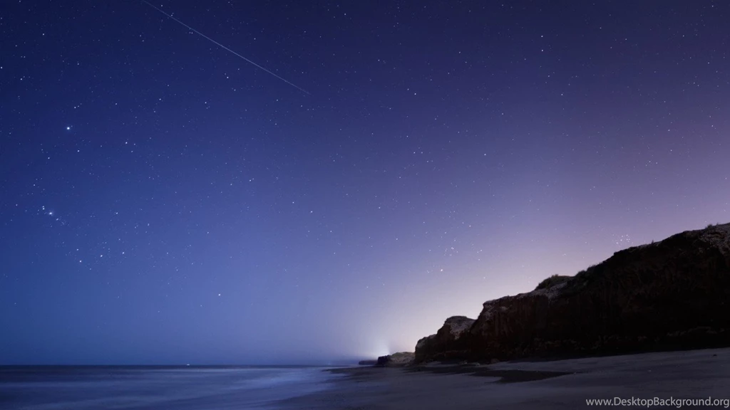 Night Beach Computer Wallpapers, Desktop Backgrounds