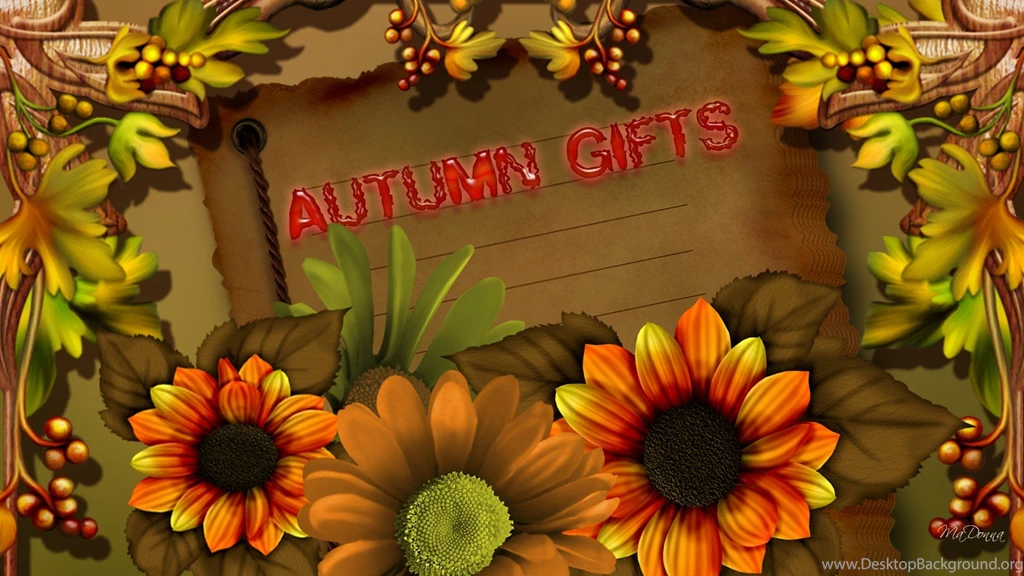 Fall Flowers Wallpapers HD Wallpapers And Pictures
