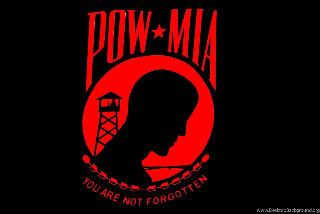 Free Best Screensavers: Pow Mia Flag Screensaver