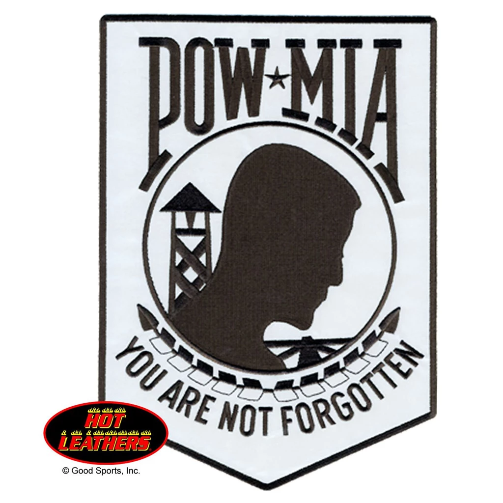 POW MIA Reflective Patch