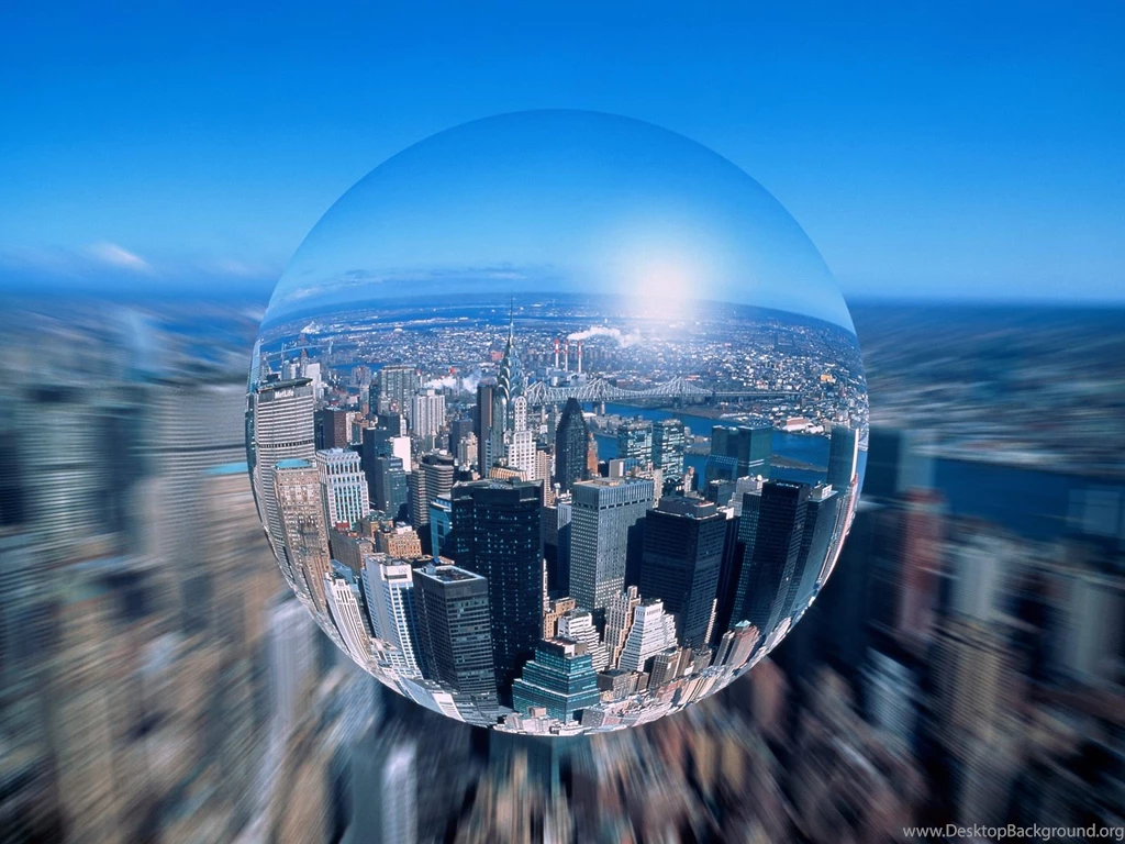 New York Zoom Clear Sphere Desktop Wallpapers