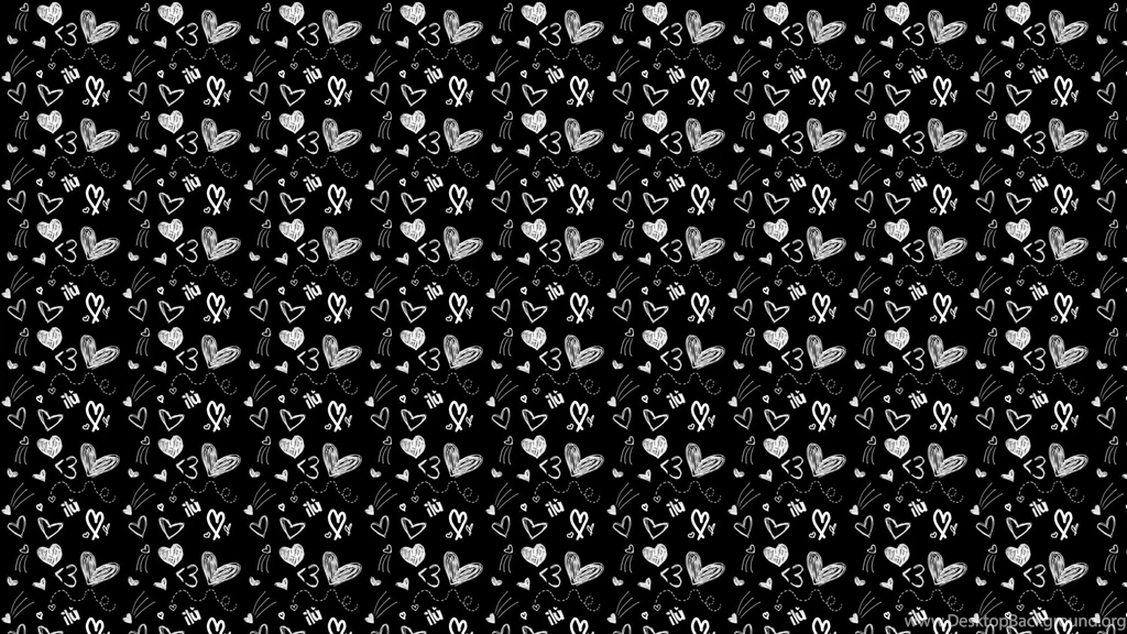 Chalk Hearts Desktop Wallpapers