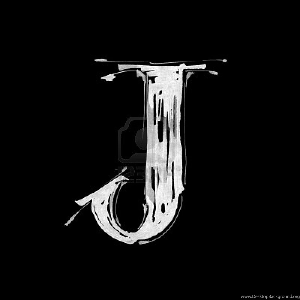 Wallpapers Alphabet Flame J 1200x1200