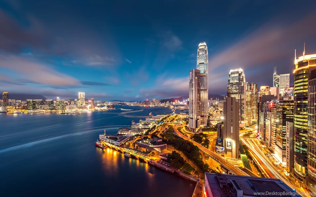 Beautiful Night View Of Hong Kong Wallpaper,Beautiful HD Wallpapers ...
