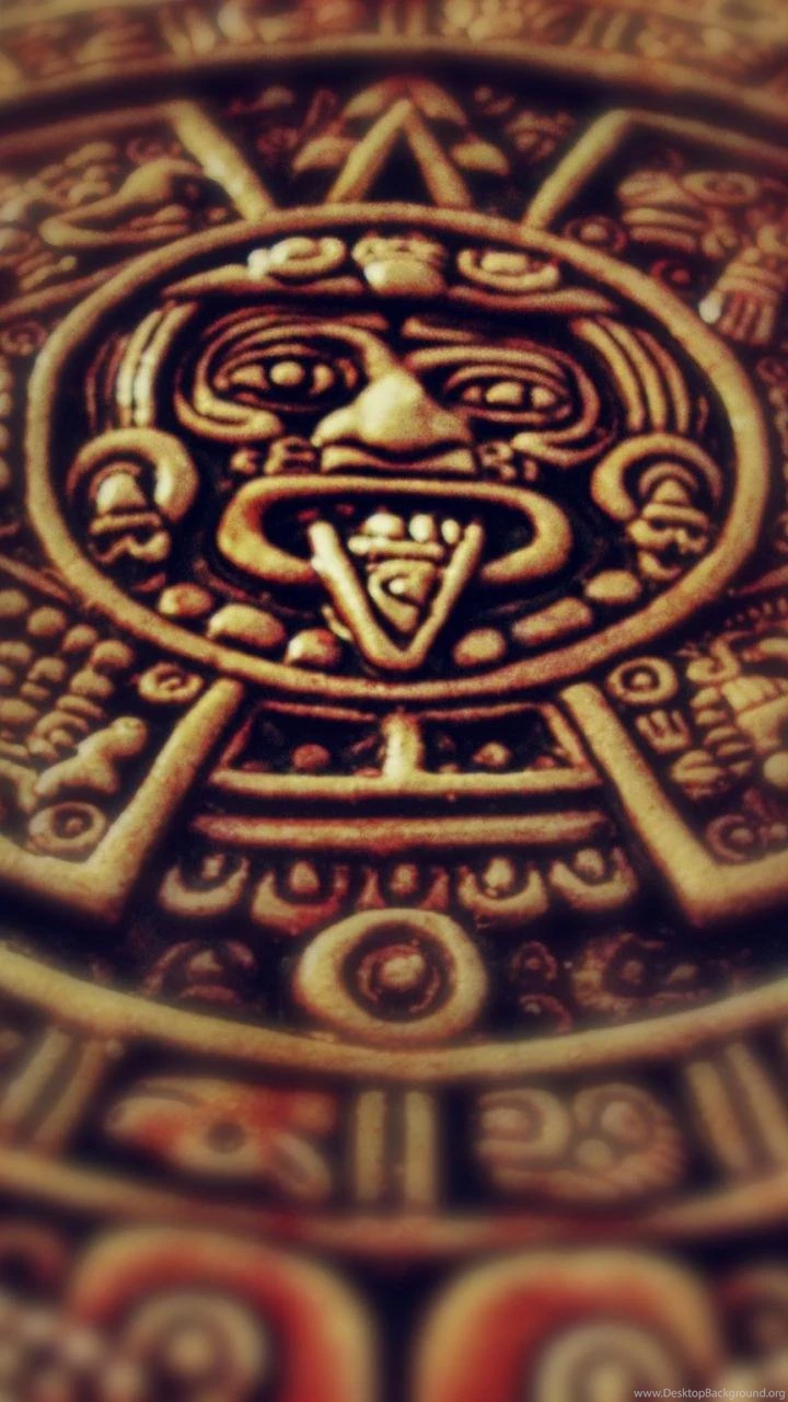 SuperHD.pics: Aztec Aztec Calendar Stone Desktop Bakcgrounds
