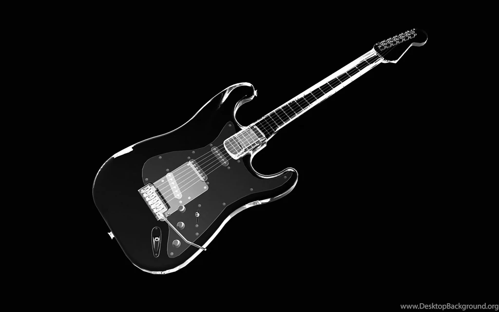 Black Wallpapers Guitar