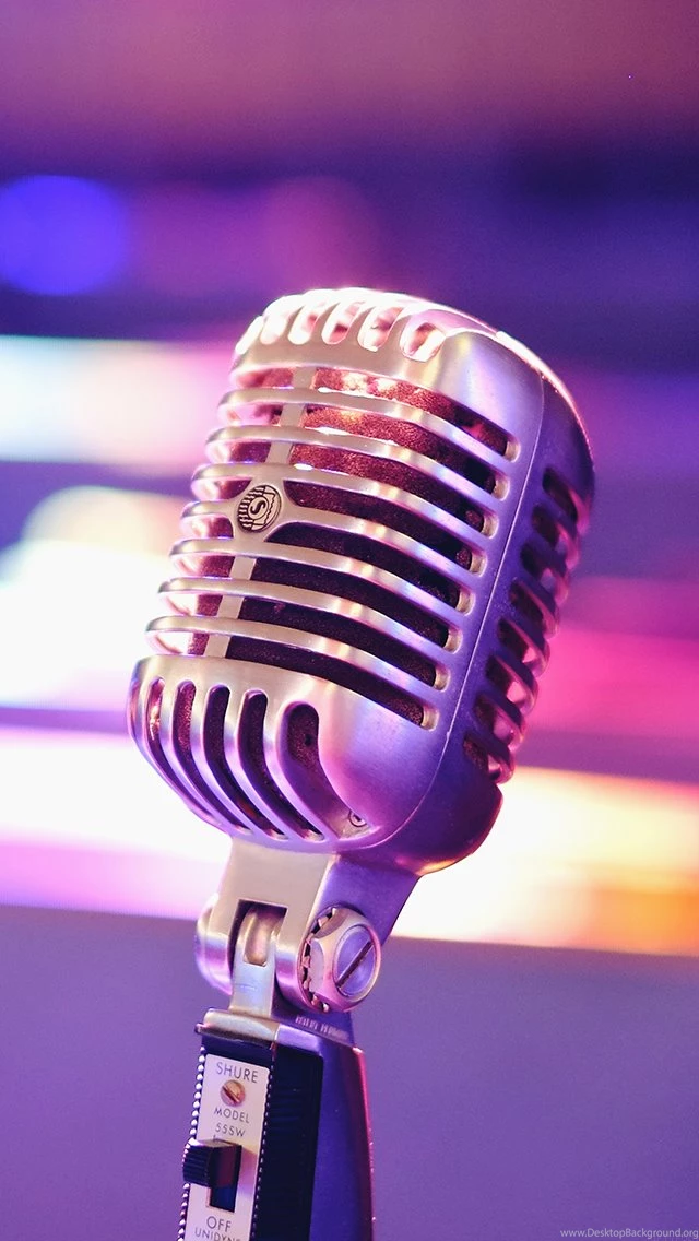 Aesthetic Microphone Closeup iPhone 5s Wallpapers Download