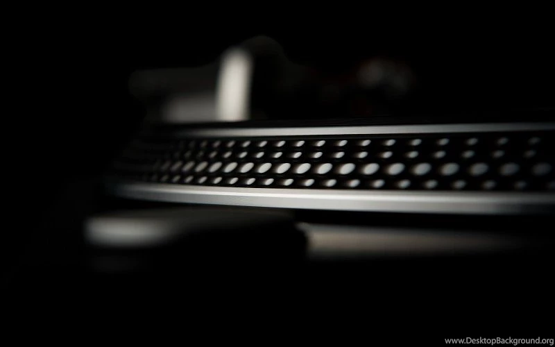 Music Studio Vinyl Techno Turntables Technics Dj Lack Free Desktop ...