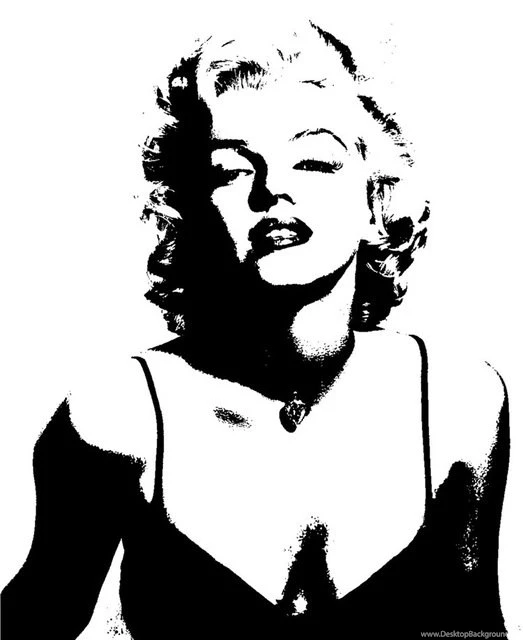 Classic Marilyn Monroe Photo Wallpapers Custom Elegant Large Wall ...