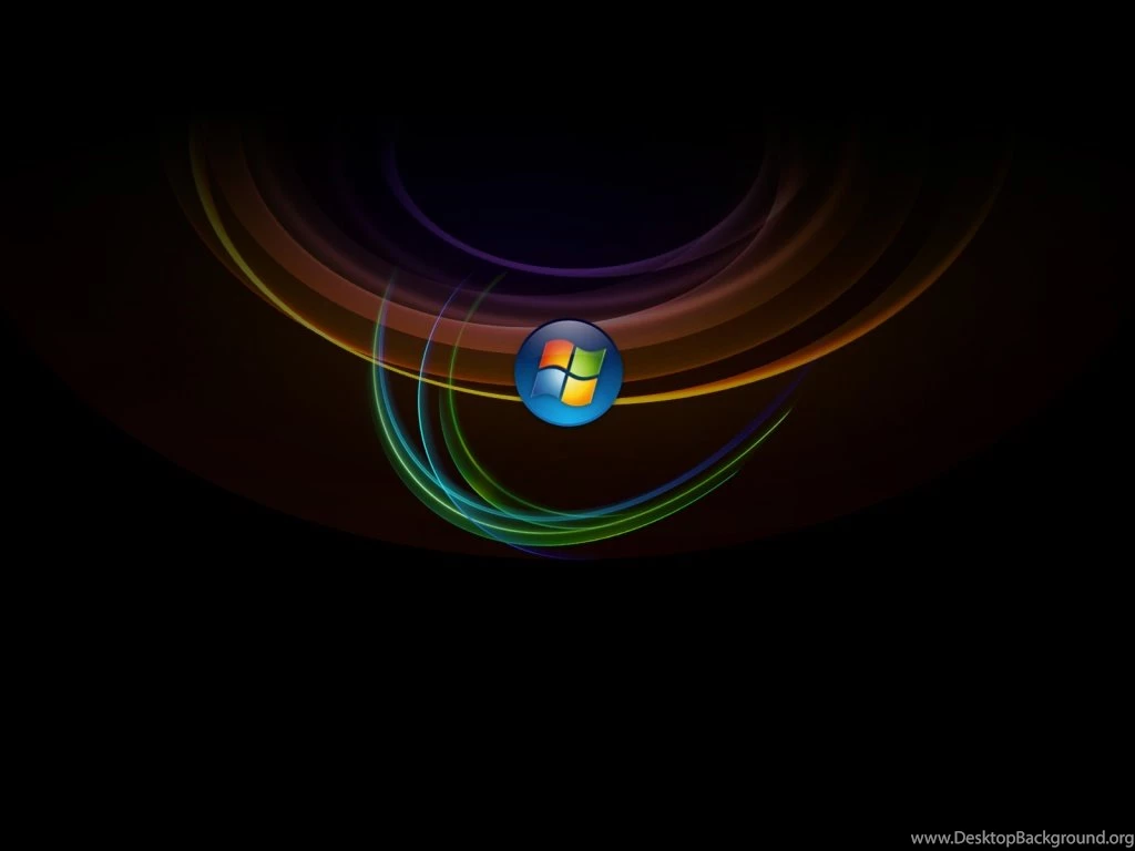 Windows 7 Logo Black Wallpapers