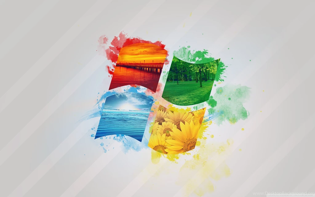 Windows Nature Logo HD Desktop Wallpapers : High Definition ...