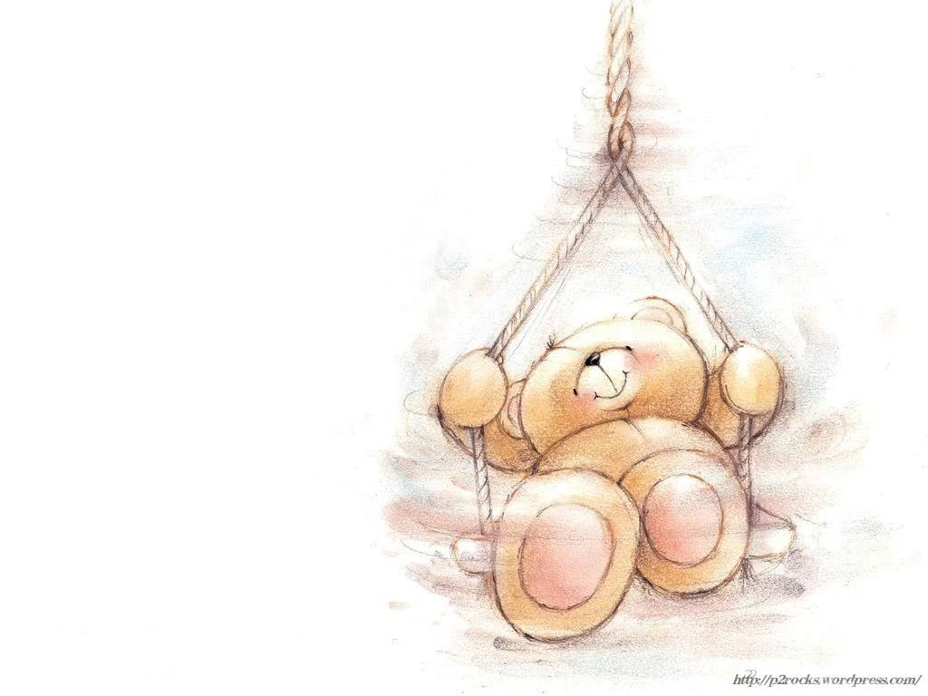 Cartoon Baby Teddy Bear