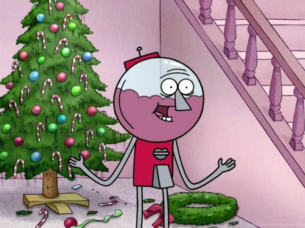 My Free Wallpapers Cartoons Wallpapers : Regular Show Christmas