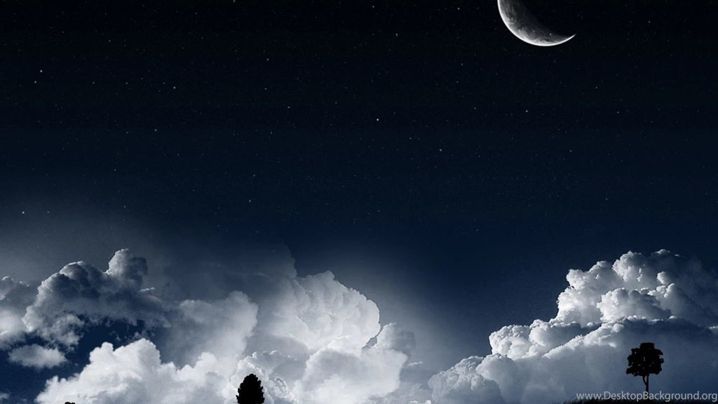 Wallpapers Starry Nature Dark Night Hd Jootix 1920x1080
