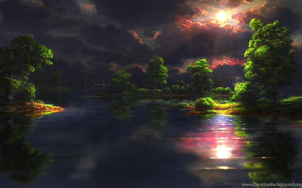 Sunburst From Stormy Clouds >> HD Wallpaper, Get It Now!