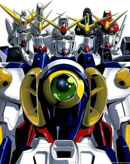 Five Gundam In Gundam Wing Zero