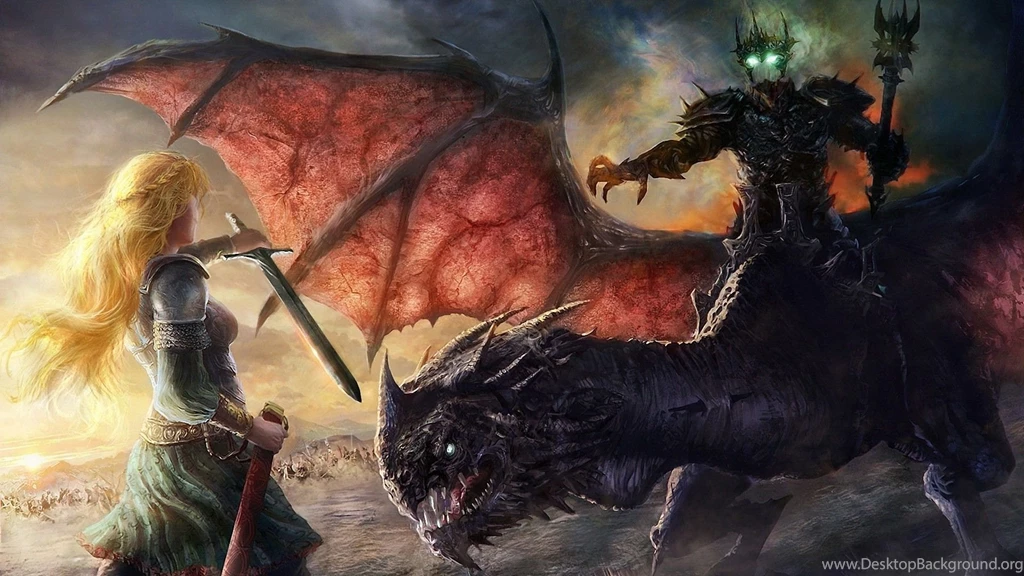 Witch king Of Angmar And Eowyn The Return Of The King Wallpapers ...
