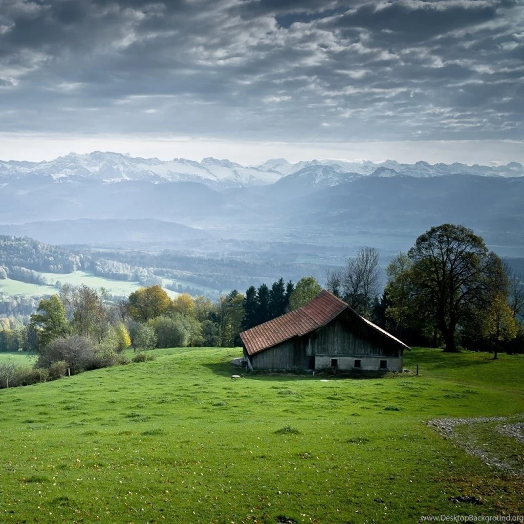 Swiss Alps Landscape iPad Wallpapers Download
