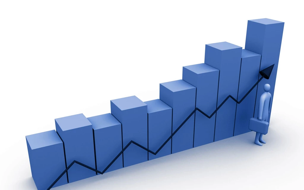Wallpaper: Clipart, 3d, Graph, Growing, Growth Chart, Arrow Wallpapers