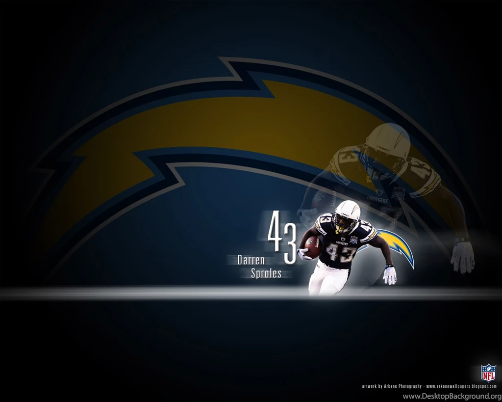 Arkane NFL Wallpapers: Darren Sproles San Diego Chargers