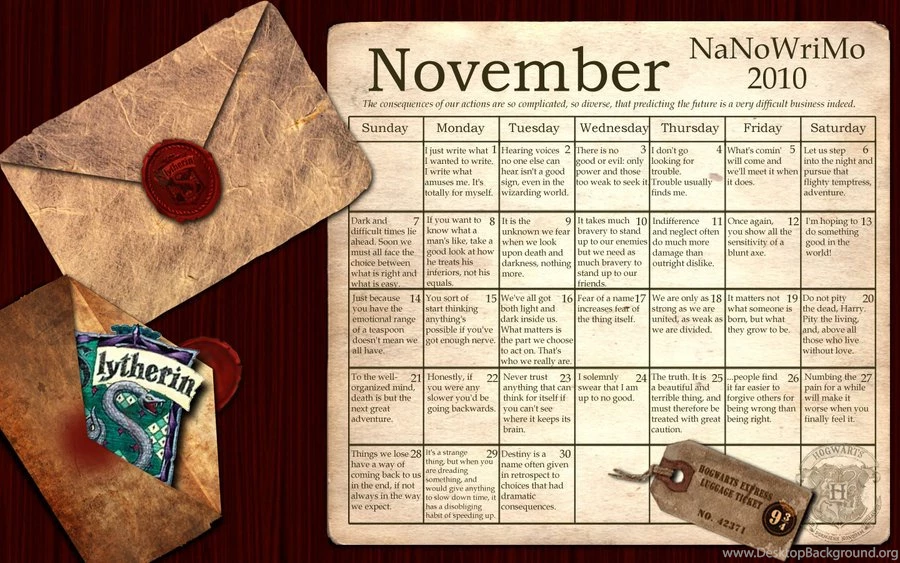 Slytherin NaNoWriMo Wallpapers By Simply On DeviantArt