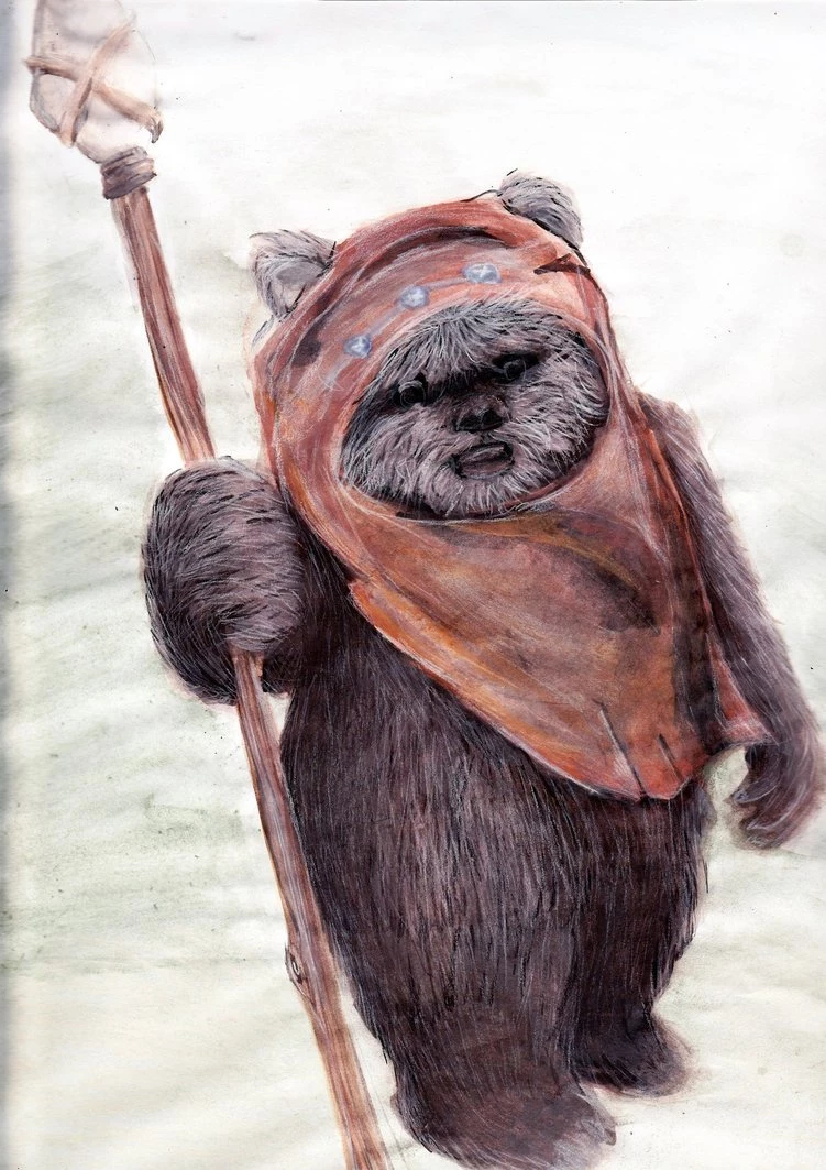 Ewok ing Around By Rosiesnotred On DeviantArt
