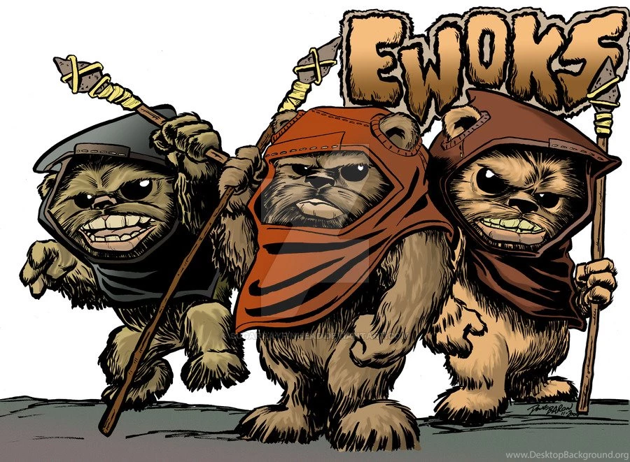 EWOKS By Sugarrayfinhead On DeviantArt