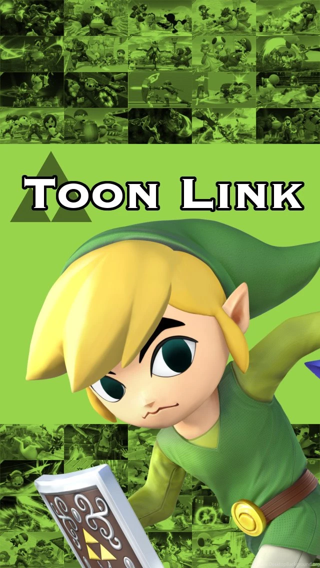 Smash 4 iPhone Wallpapers Toon Link By Happymasksales On DeviantArt