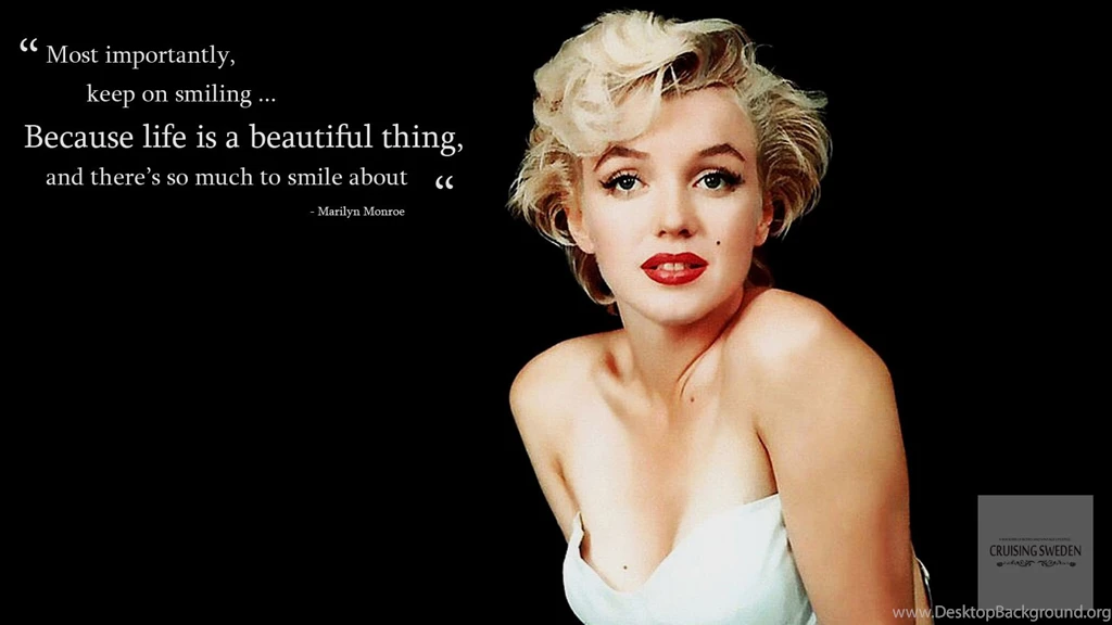 Marilyn Monroe Quotes About Smiling Album On Quotesvil.com