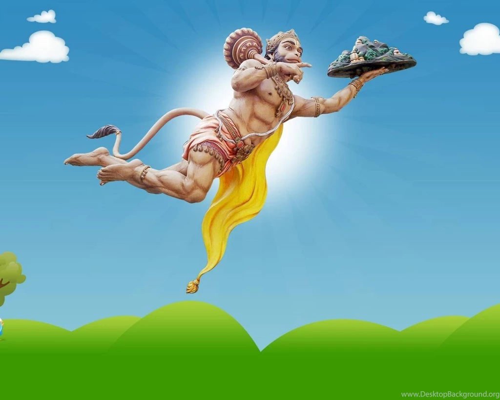 1280x1024 Lord Hanuman