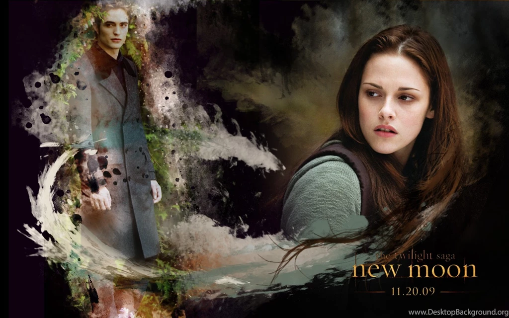 ♥• Edward & Bella NEW MOON : Desktop And Mobile Wallpapers : Wallippo