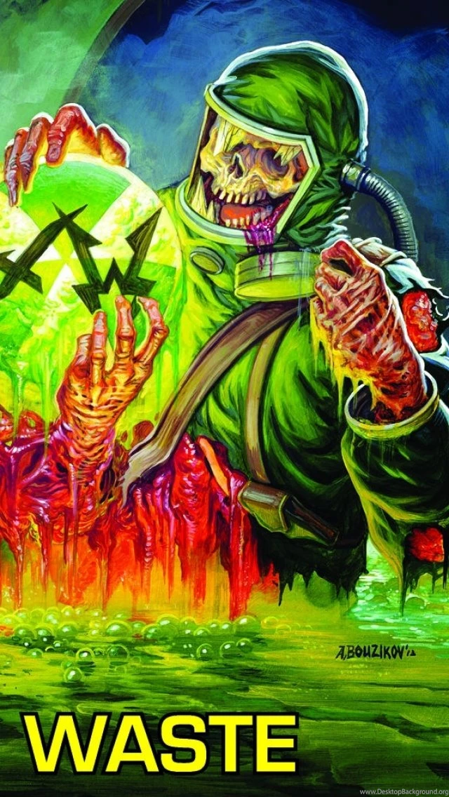 iPhone 5 Music/Municipal Waste Wallpapers ID: 64935