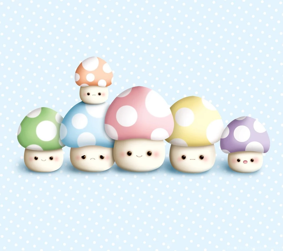Adorable Mushroom Flikie Wallpapers