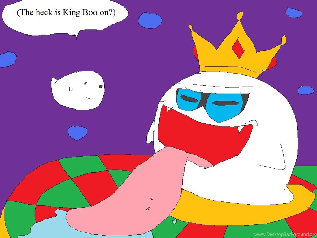 King Boo? What's Wrong? By Karasu 96 On DeviantArt