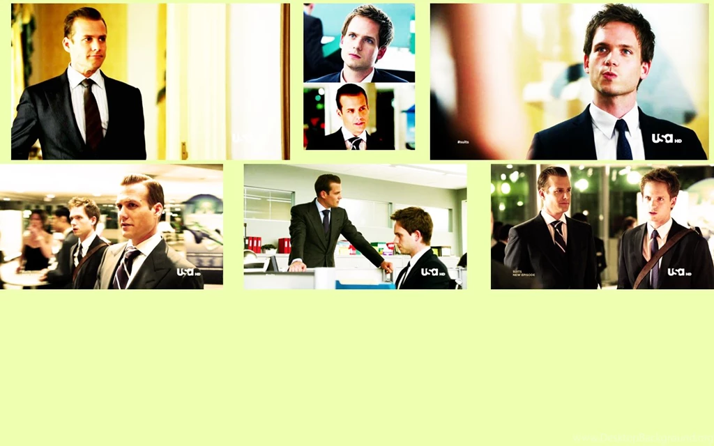 Mike Ross And Harvey Specter Suits Wallpapers (23895400) Fanpop