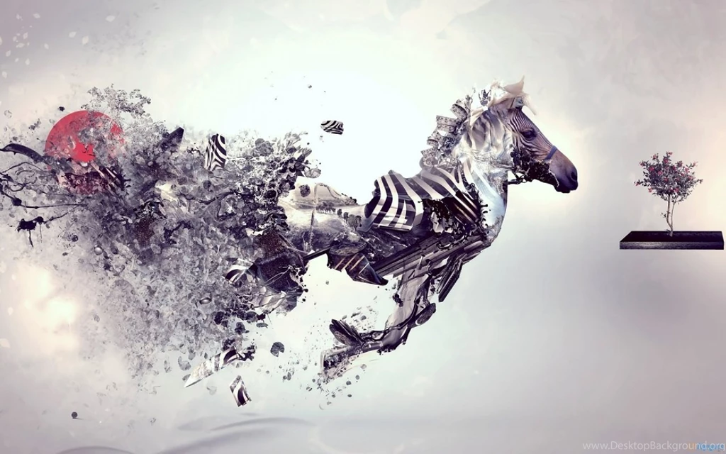 1280x800 Surreal Zebra Desktop PC And Mac Wallpapers