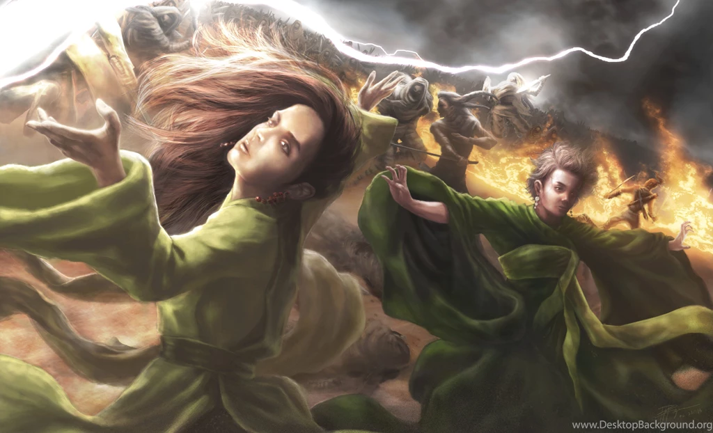 Illustrations To Books The Wheel Of Time Fantasy Girls Wallpapers ...