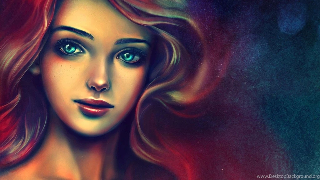 Women, Colorful, Anime, Drawing, Concept Art, Alicexz, Mermaids ...
