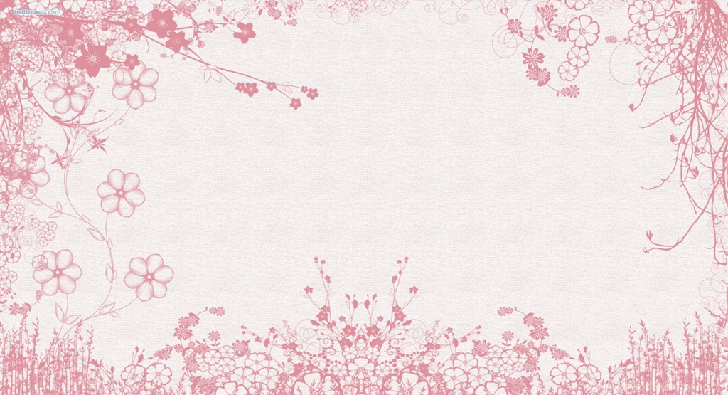 White Pink Flowers Wallpapers