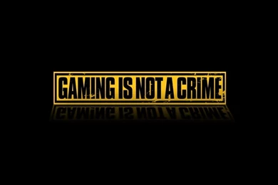 Gaming Is Not A Crime HD Desktop Wallpapers : High Definition ...