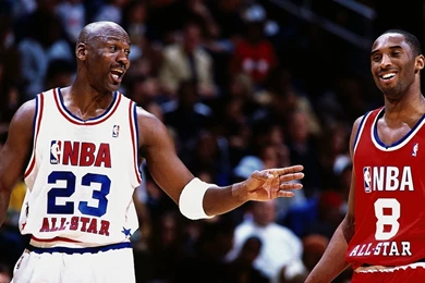 Download Wallpapers 1920x1080 Basketball, Michael Jordan, Nba, Kobe ...