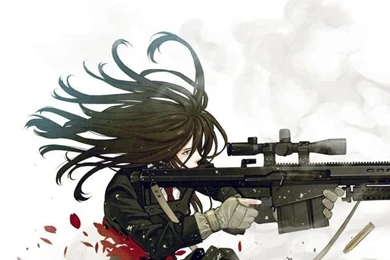 Anime Sniper iPhone 5 Wallpapers (640x1136)