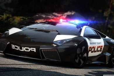 Need For Speed Hot Pursuit Lamborghini Police Car HD Desktop ...