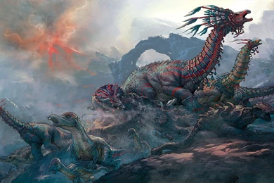 Dinosaurs Wallpapers Fantasy Wallpapers