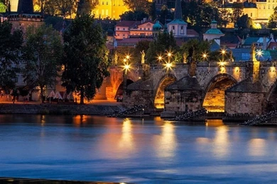 Download Wallpapers 750x1334 Czech Republic, Czech, Bridge, City ...